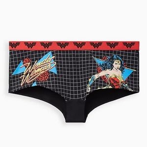🆕️ 3X WONDER WOMAN BOYSHORT PANTY - COTTON